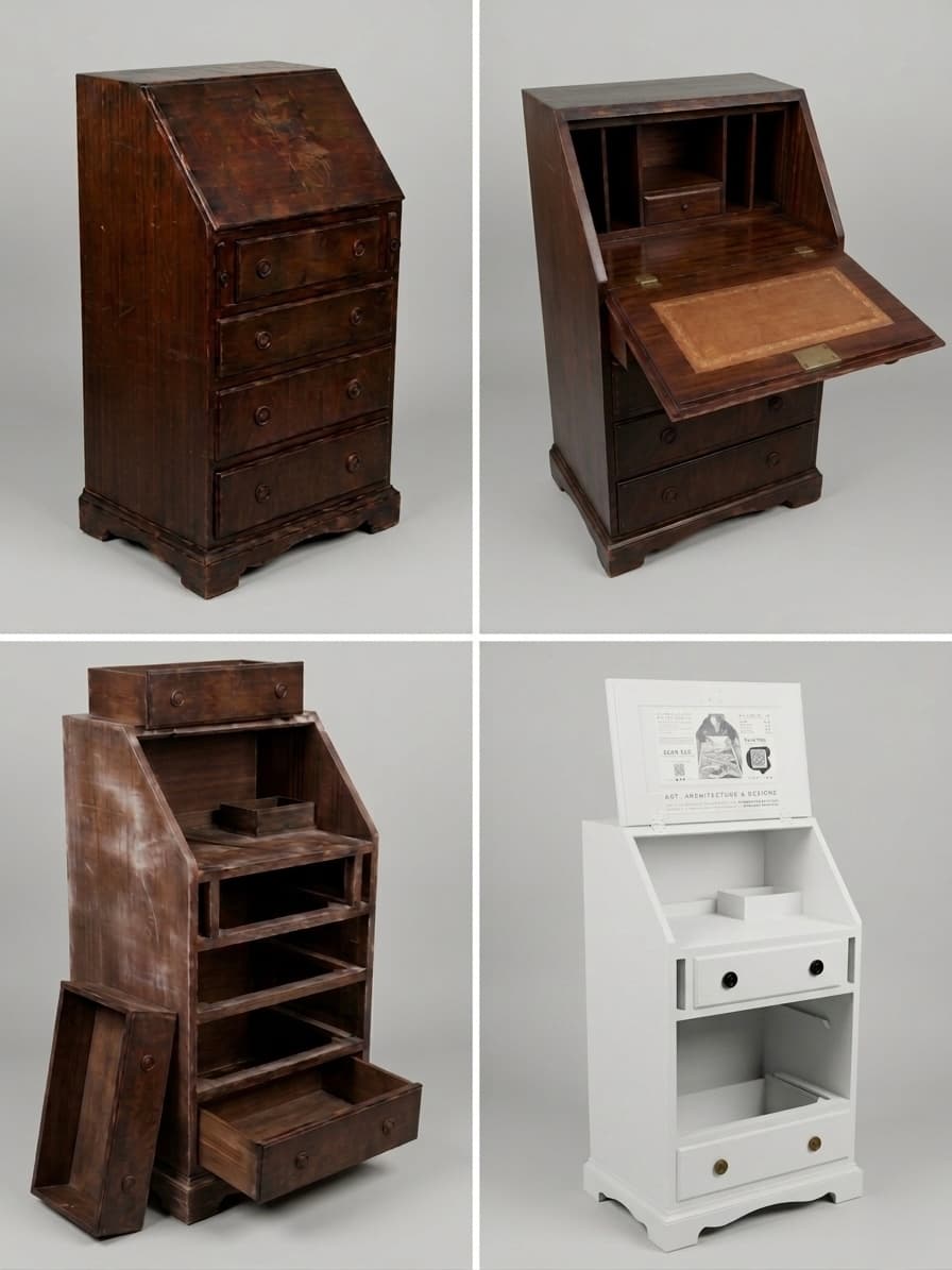 Honesty Stall - An unwanted bureau has been transformed