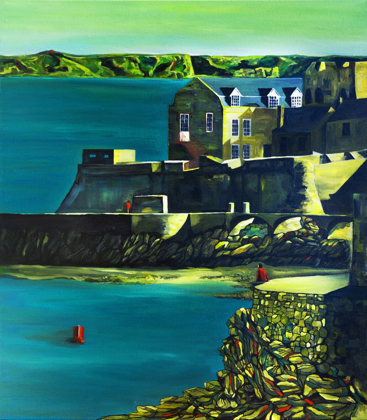 Castle Cornet, Guernsey - original artwork by Natasha K. HE